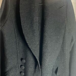 100% Wool Maxi Coat.